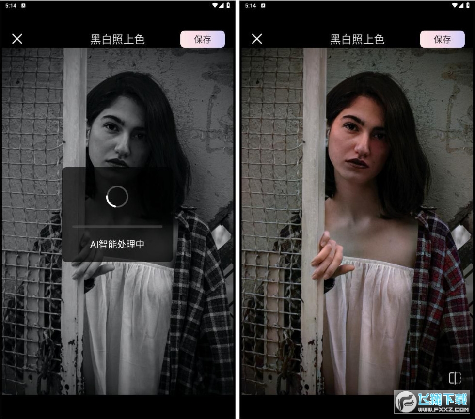 FacePic黑白图像上色app