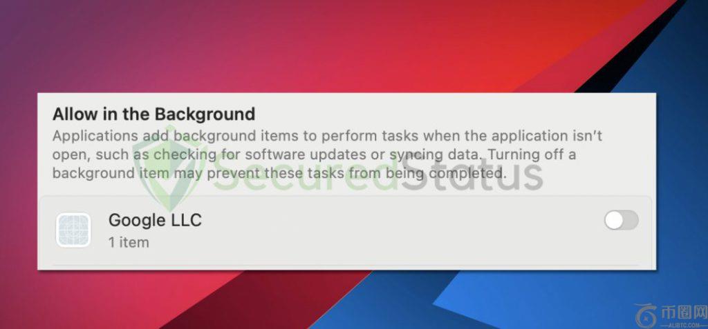 What is Google LLC on my Mac?
