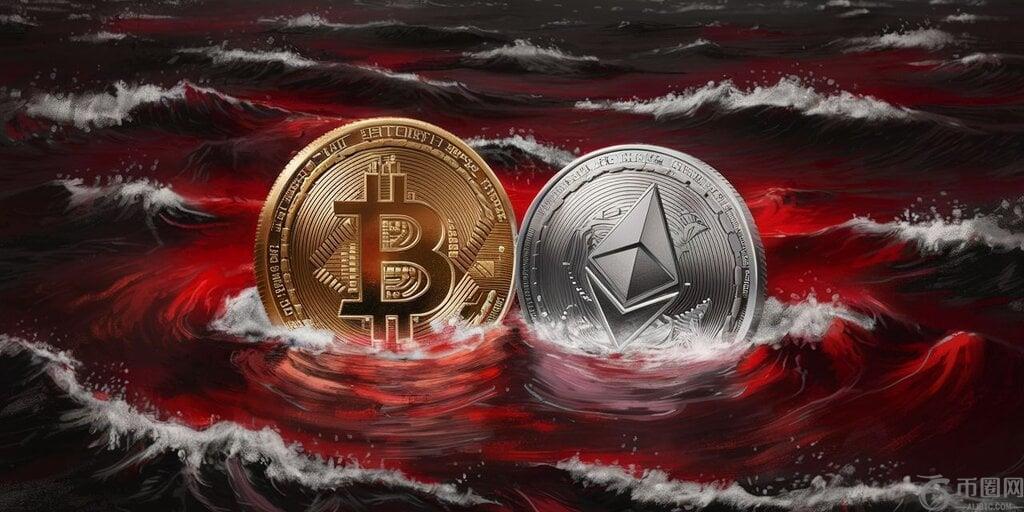 比特币，以太坊跌至几个月的价格最低，因为清算最高6亿美元
