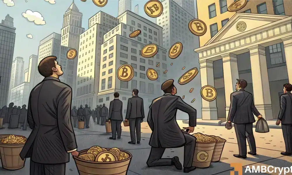 随着TF流出凉爽，比特币[BTC]的积累会增加 - 突破即将到来吗？