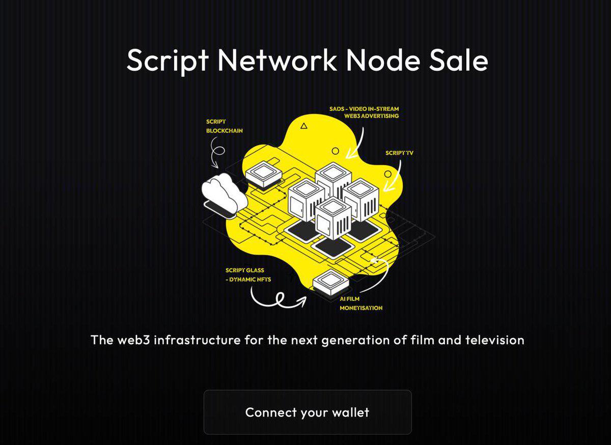 Script Network今晚11点正式开启节点销售-第1张图片-欧意下载