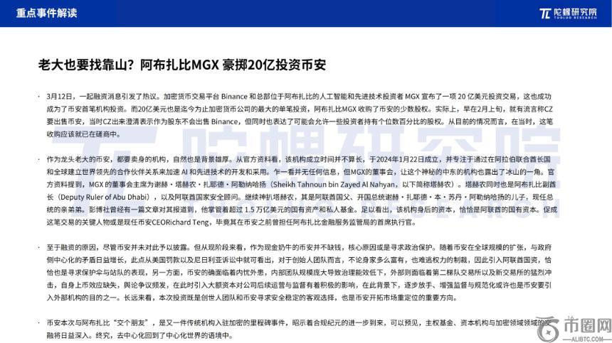 2025年3月Web3行业月度发展报告 |陀螺研究院